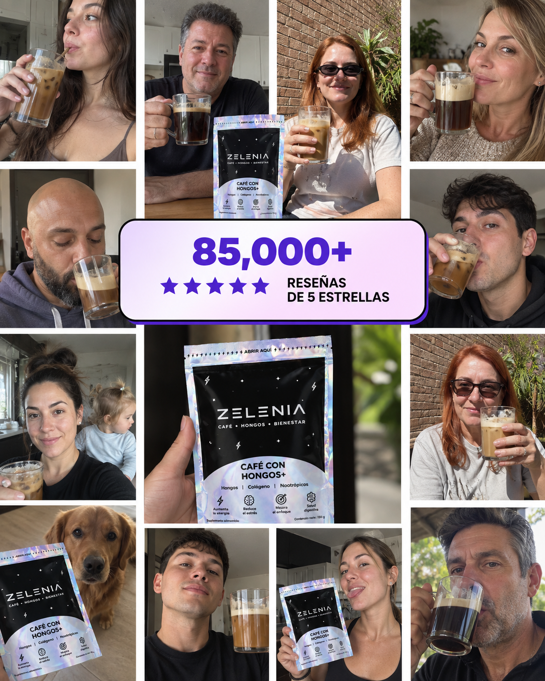 ZELENIA CAFÉ CON HONGOS+ | Más que café, una mejor rutina